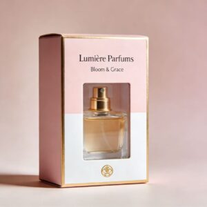 Folding Perfume Box with Window